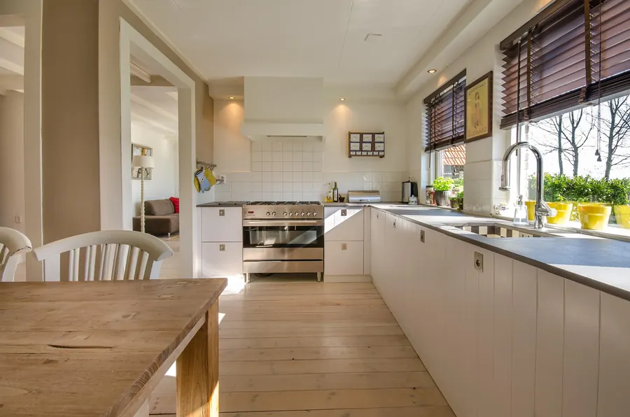 Cocina de una vivienda reformada